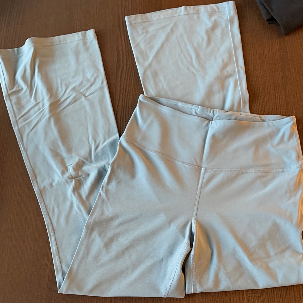Lululemon Light Blue Flared Leggings